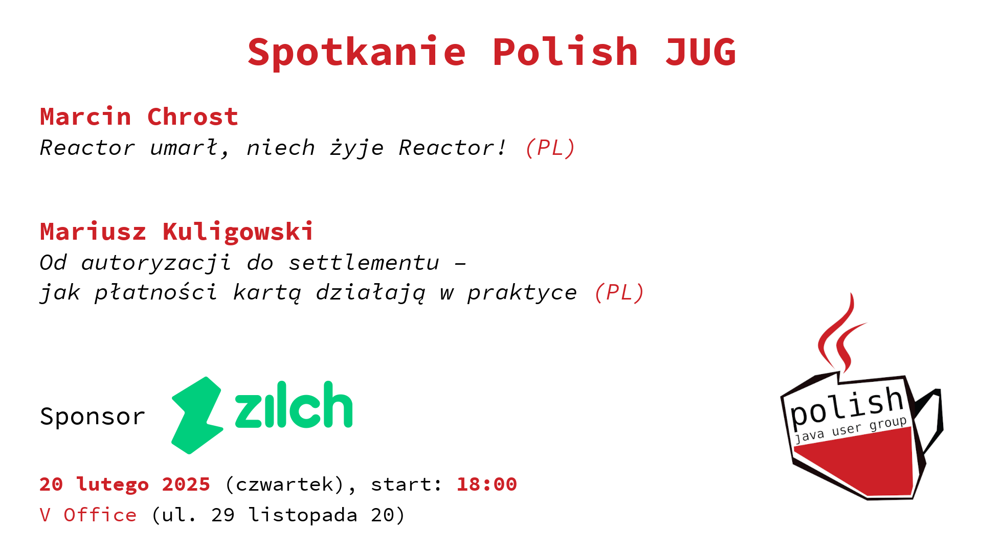 Spotkanie Polish JUG